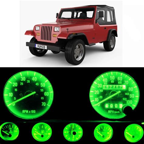 Circuit Board Jeep Wrangler 1987 1991 Yj Gauge Cluster Car And Truck
