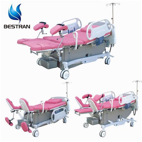 Hospital Electric Linak Obstetric Delivery Table Gynecology China Obstetric Delivery Bed And