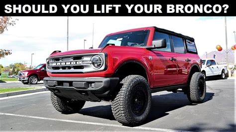 New Lifted Ford Bronco Is Lifting The New Bronco A Mistake Youtube