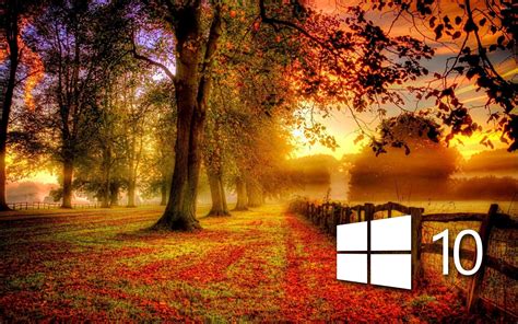Windows Autumn Desktop Wallpaper Wallpapersafari