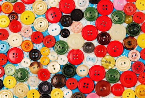 Colored Buttons Stock Image Image Of Color Green Clothes 28789983