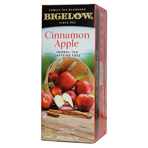 bigelow apple cinnamon tea 28ct coffee house express