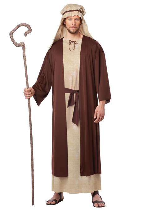 Kostüme Nativity Christmas Bible Striped Innkeeper Fancy Dress Costume All Ages Kleidung