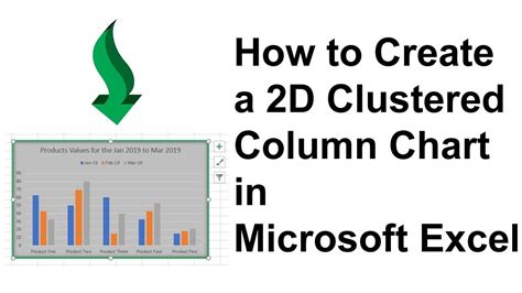 How To Create A 2d Clustered Column Chart In Microsoft Excel