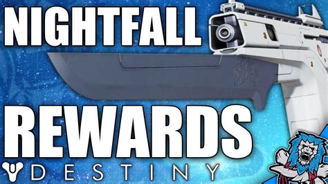 Destiny Weekly Nightfall Looting Rewards X3 Exotic Legendary YouTube