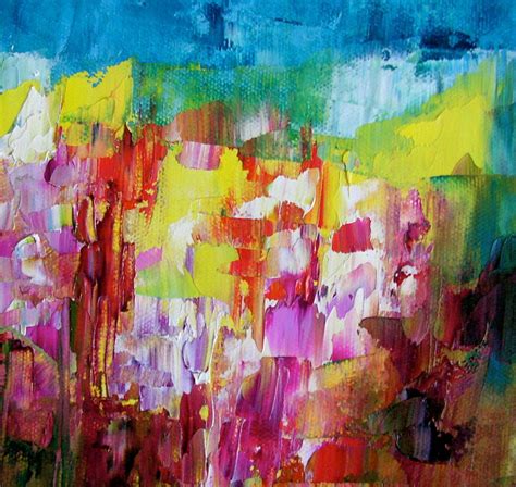 Abstract Painting Bright Colourful Original Fine Art Oil On Etsy