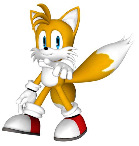 Miles Tails Prower Render By Detexki99 On Deviantart Tailed Sonic