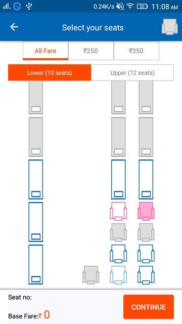 Android Not Set Layout Of Bus Seat Properly Dynamically Stack Overflow