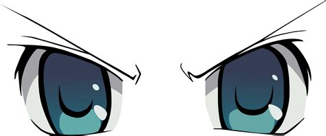 Download Transparent Angry Cartoon Html Download Anime Eye Png Pngkit