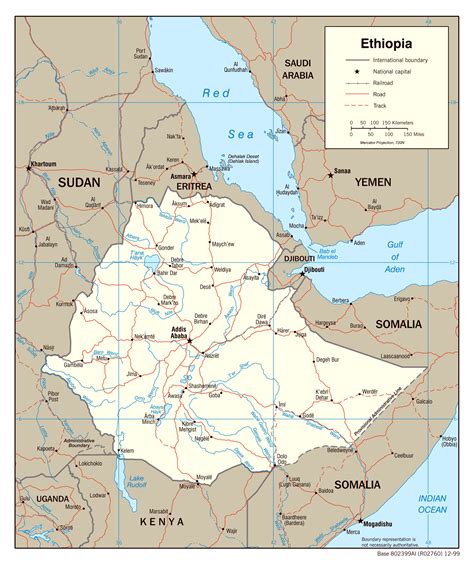 Maps Of Ethiopia Map Library Maps Of The World