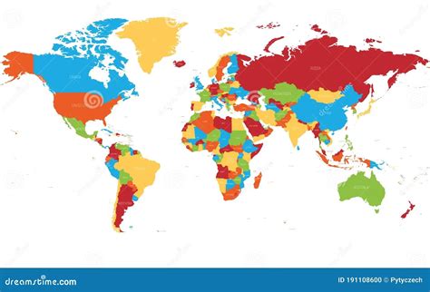World Political Map With Country Names Tourist Map Of English Free
