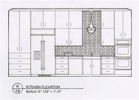 50 Kitchen Cabinet Layout Template Ab6k | Kitchen elevation, Modern