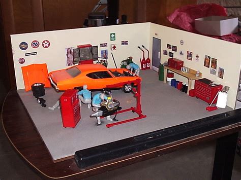 Garage Model Dioramas Yahoo Search Results Car Model Plastic