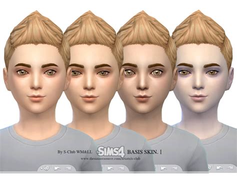 The Sims Resource Wmll Thesims4 Bassis Skintones I By S Club • Sims 4