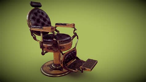 Barber Chair 3d Model By Renquist 2ba6a87 Sketchfab