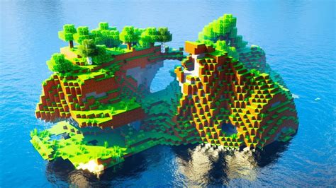 Top 50 Survival Island Seeds Minecraft 119 Were All Recorded On Minecraft Bedrock Edition
