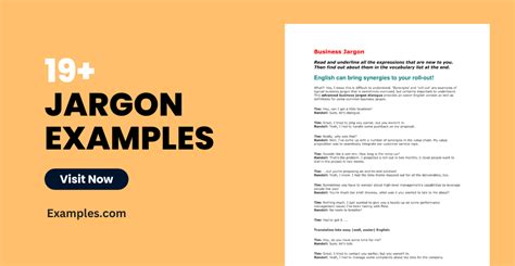 Jargon 19 Examples Format Pdf Examples