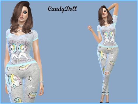 The Sims Resource Candydoll Unicorn Set
