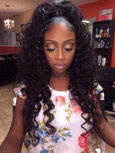 16 Brilliant Long Curly Ponytail Hairstyles For Black Hair