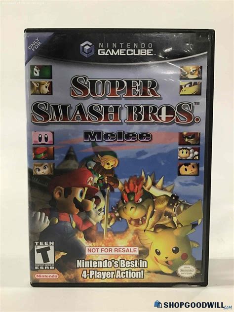 Super Smash Bros Melee For Nintendo Gamecube