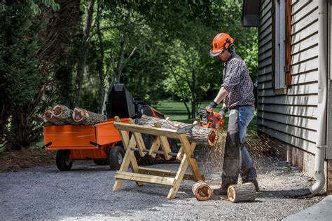 How To Cut Firewood