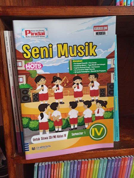 Jual Buku Lks Pindai Seni Musik Kelas Sd Semester Arya Duta