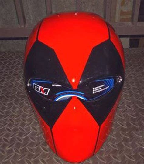 Deadpool Helmet For Biker Ready Size M L Xl Motorcycle Helmets