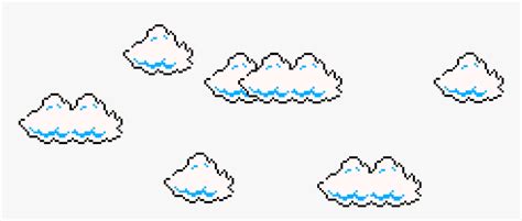 Super Mario Clouds Png Transparent Png Kindpng