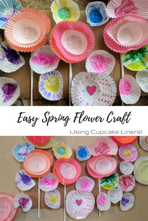Easy Spring Flower Craft For Kids The Graceful Journey