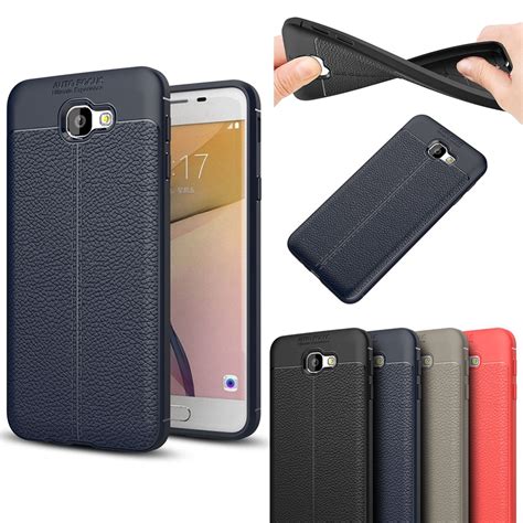 Luxury Soft Tpu Case For Samsung Galaxy J7 Prime Case Lychee Leather