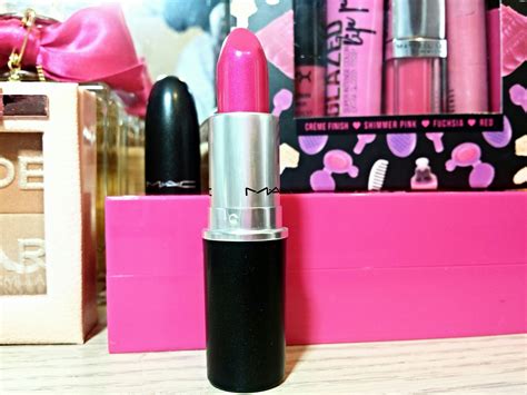 Mac Show Orchid Lipstick Review Fancieland