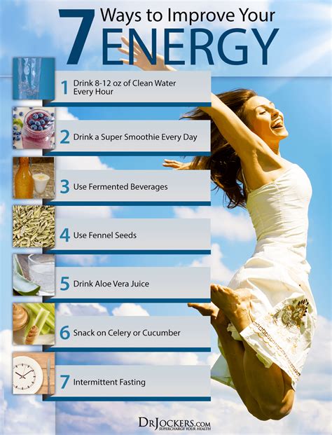 7 Easy Ways To Improve Your Energy Levels Improve Energy Levels