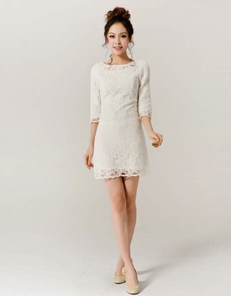 Long Sleeve Short Wedding Dresses