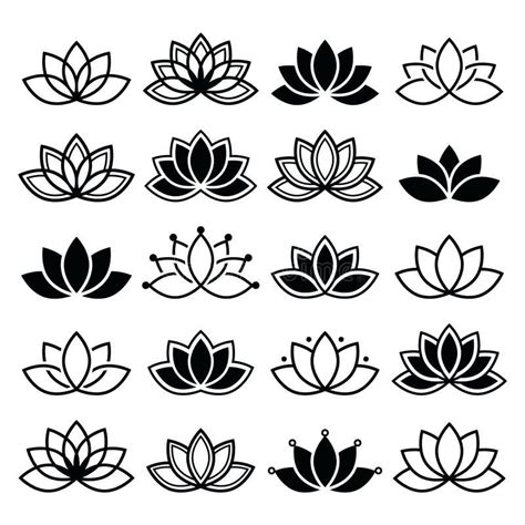 Pin By Christine Miller On Namaste Lotus Flower Design Simple Lotus