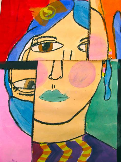 Picasso Self Portrait Cubism