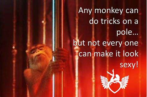 Any Monkey Can Do Tricks On A Pole Lol Pole Dancing Pole Dancing