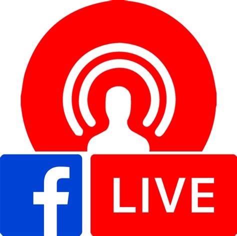 Download Hd Fb Live Logo Png Banner Transparent Library Fb Live Logo