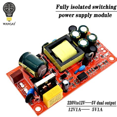 12v 1a 5v1a Fully Isolated Switching Power Supply Module 220v Turn