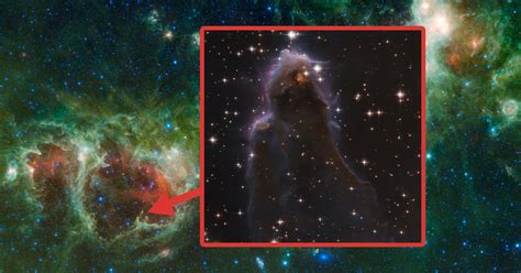 Hubble Space Telescope Has Captured An Image Of A Star Being Born 4