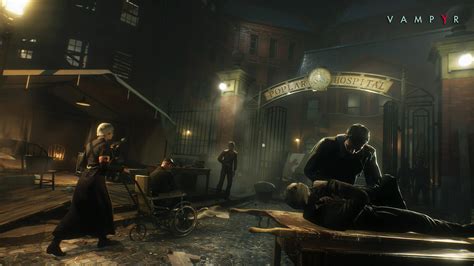 Video Game Vampyr Hd Wallpaper