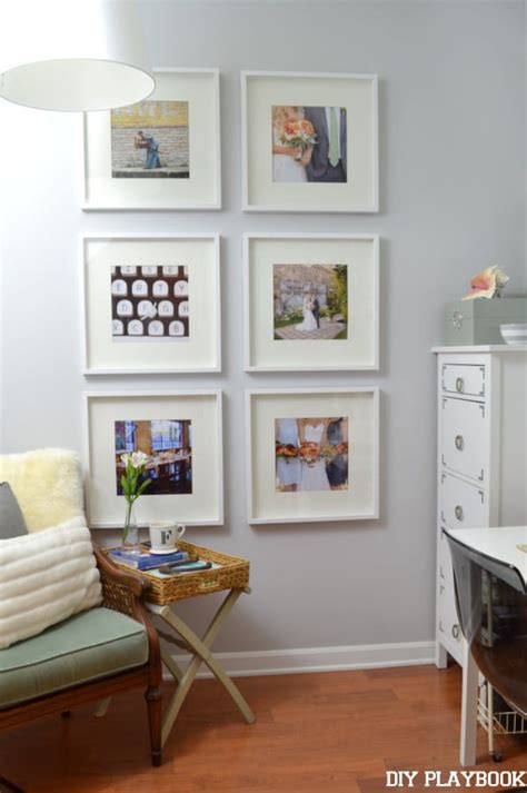 3 have a pen and paper handy to note down each measurement. How to Hang Your Photos as a Symmetrical Gallery Wall ...