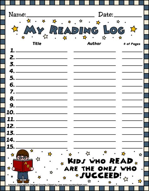 Read Write Share Reading Logs English And Spanish