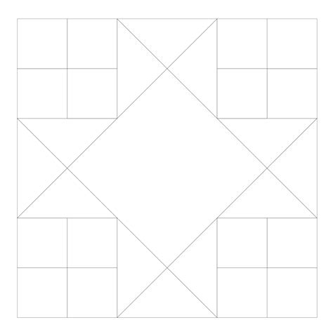 Imaginesque Quilt Block 38 Pattern And Templates