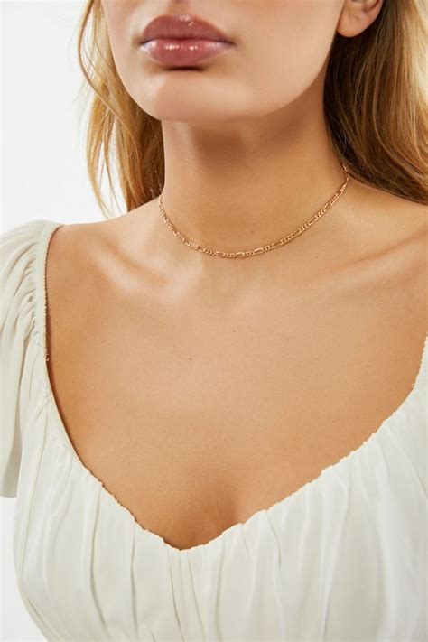 Essential Figaro Chain Short Necklace Urban Outfitters In 2020