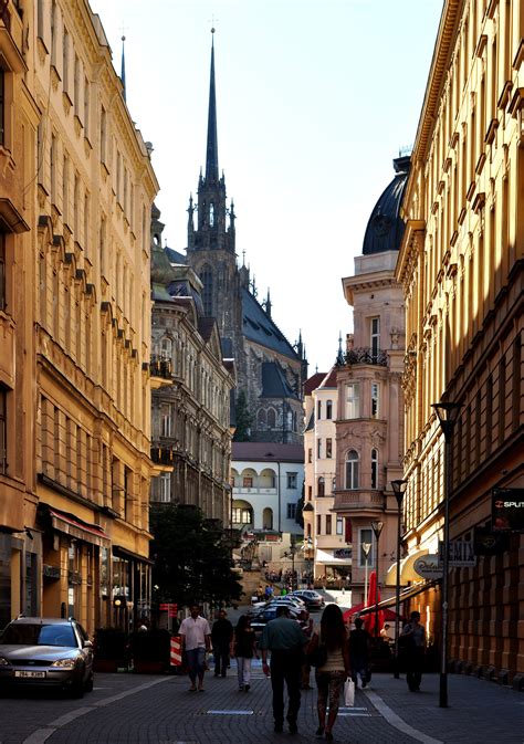 Josefská Street In The Historical Centre Of Brno Czech Republic