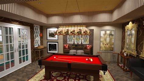 What Kind Of Decor Is In A Billiard Room Design Tips