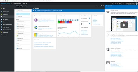 Exchange Anywhere Get Ready For Azuread Admin Experience In The New