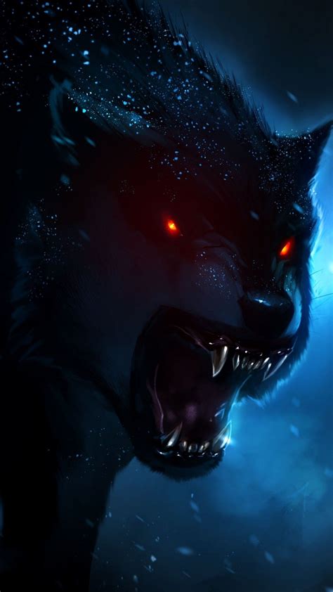 Scary Wolves Wallpapers Wallpaper Cave