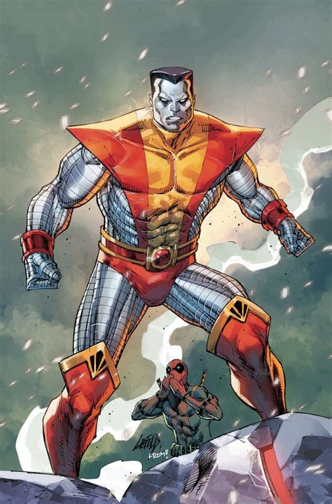 Astonishing X Men 13 Variant Cover By Rob Liefeld Colossus Marvel