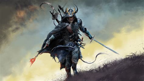 Download Fantasy Samurai Hd Wallpaper By David Seguin